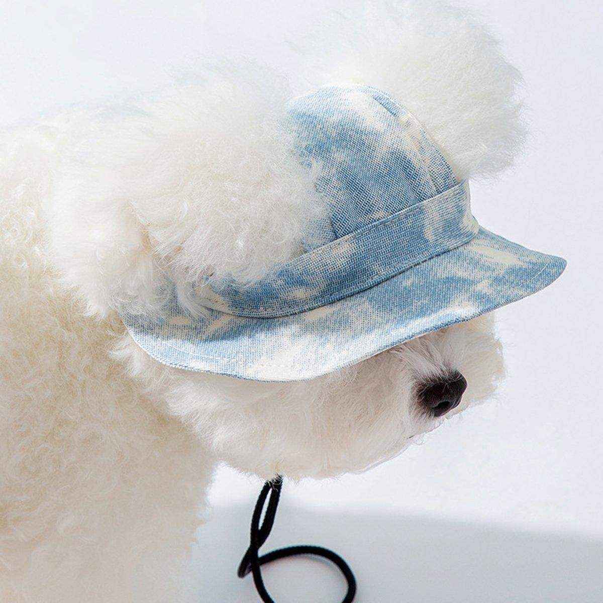 Pet Hat Cute Leaky Ears Anti-shedding Adjustable Fisherman Hat