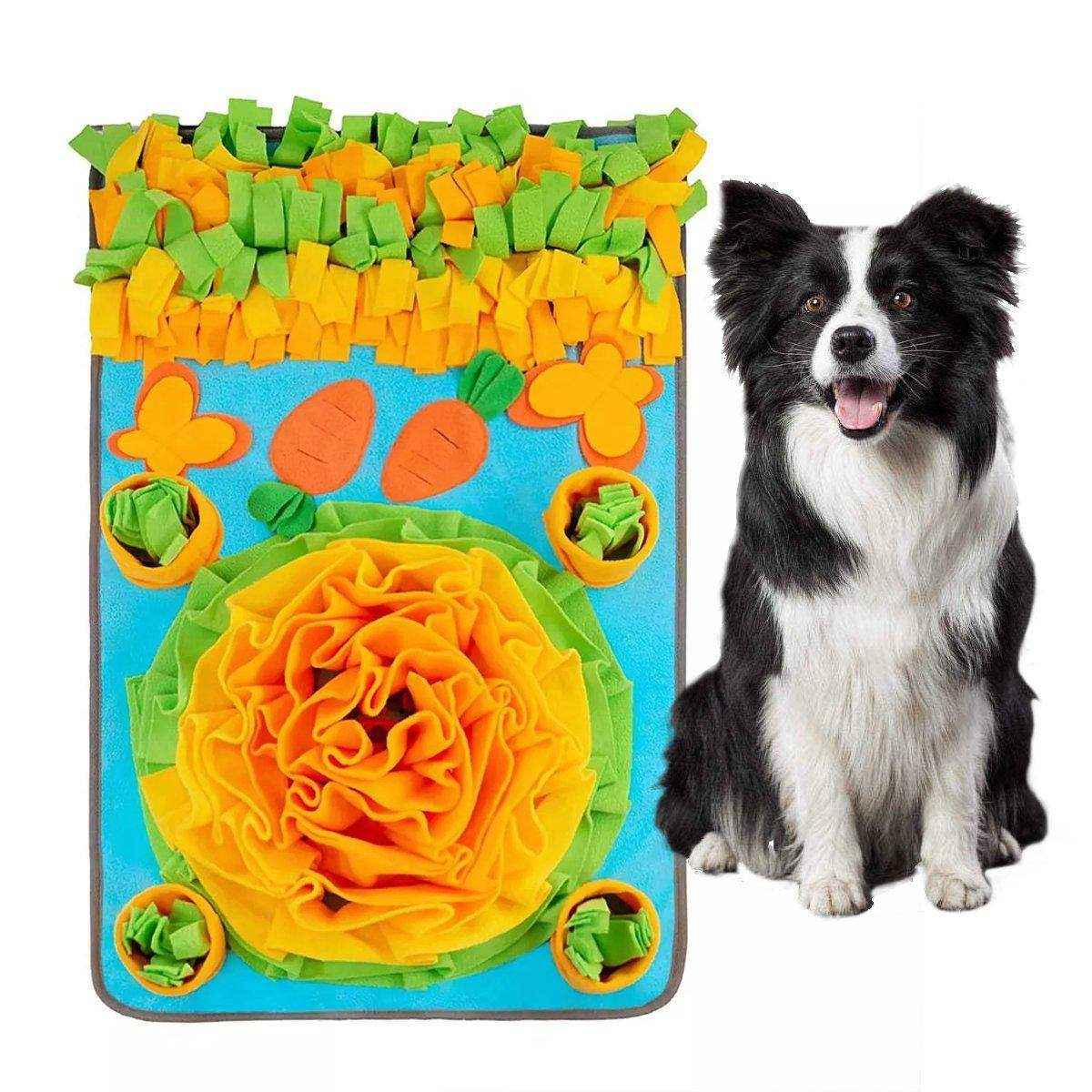 Interactive Pet Sniff Mat Dog Snuffle Toys for Slow Feeding and Mental Stimulation