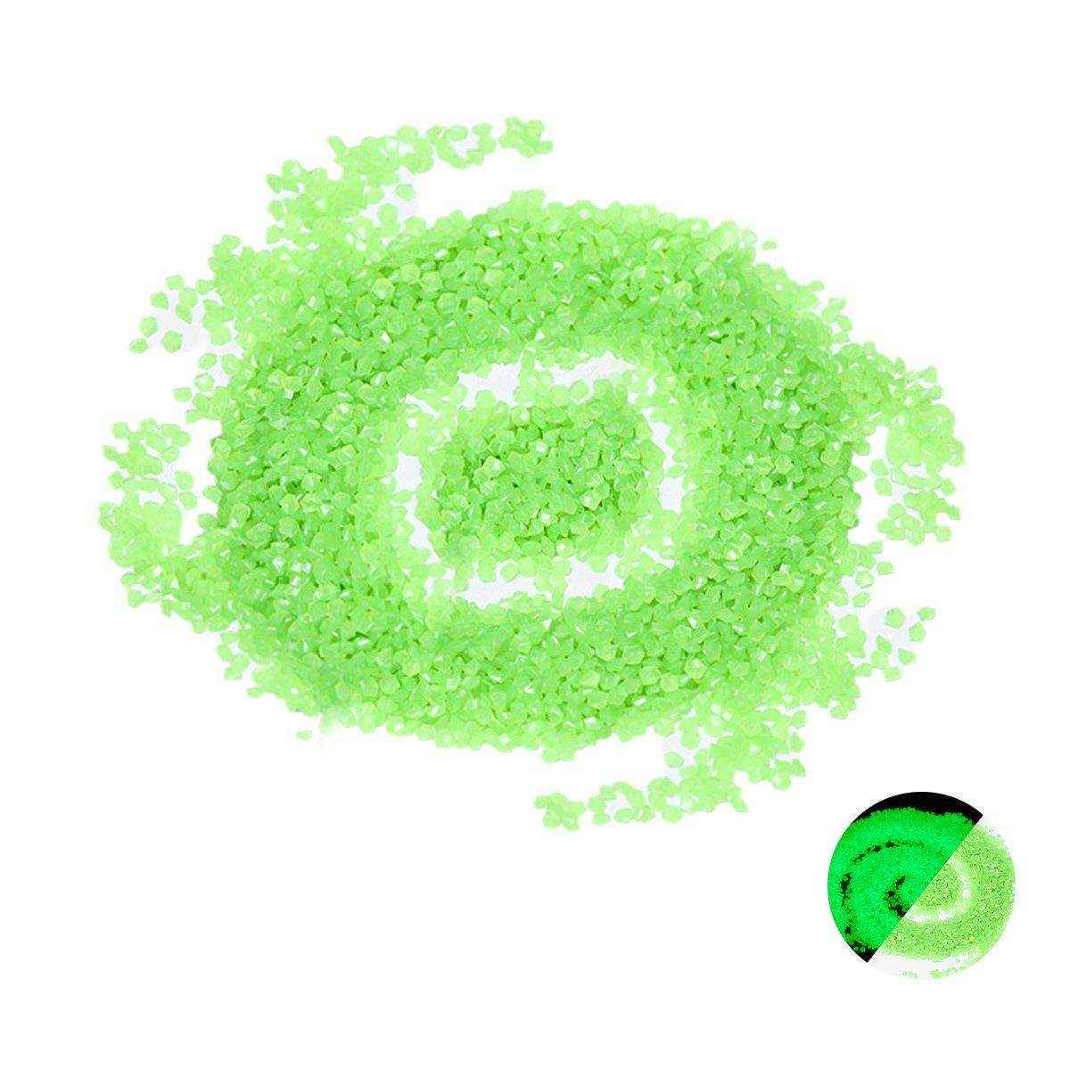 Luminous Sand Particles Micro Landscape Aquarium Fluorescent Landscape Luminous Sand 3-5mm Gravel Cross-border Supply