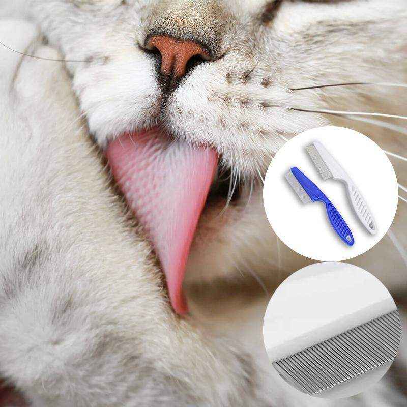 Premium Flea Comb for Dogs and Cats Effective Flea Removal Tool