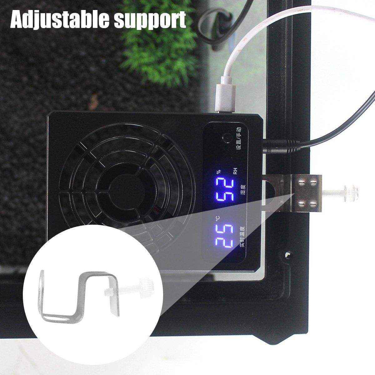 Ventilation Fans For Reptile Enclosure Temperature Controlled Fan