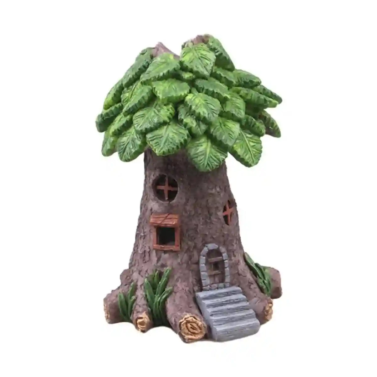 Resin Small Green Tree for Aquariums & DIY Landscapes Realistic Decoration