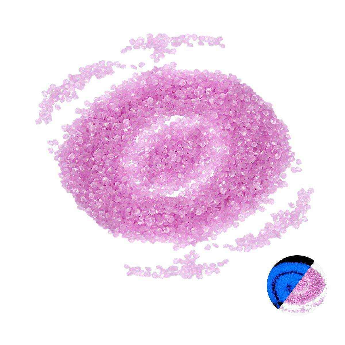 Luminous Sand Particles Micro Landscape Aquarium Fluorescent Landscape Luminous Sand 3-5mm Gravel Cross-border Supply