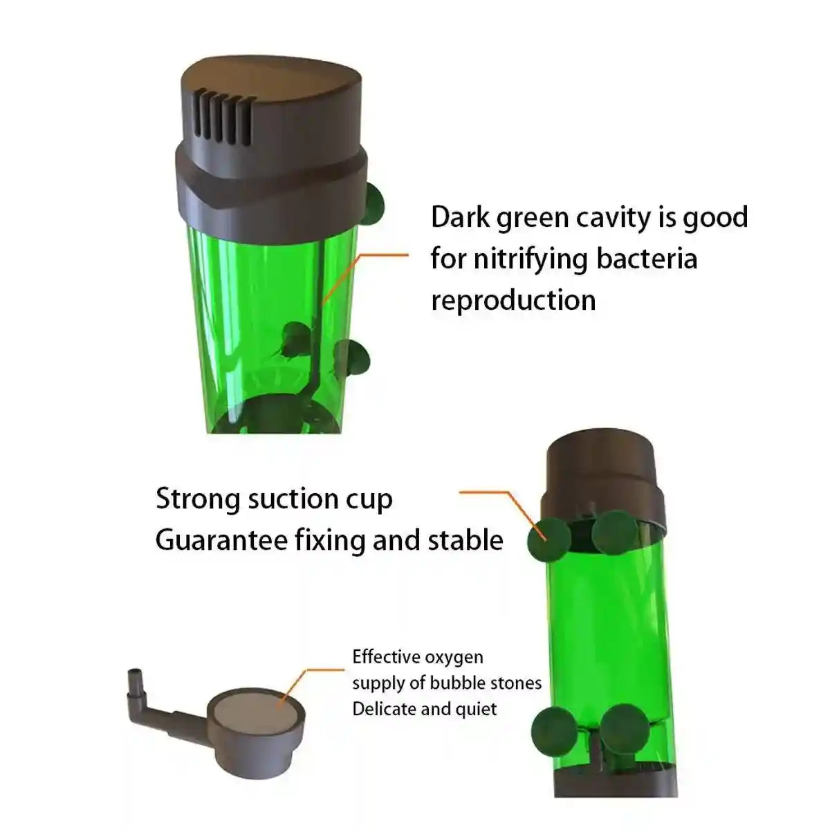 Advanced Internal Aquarium Filter Dual Filtration for Freshwater & Saltwater Tanks