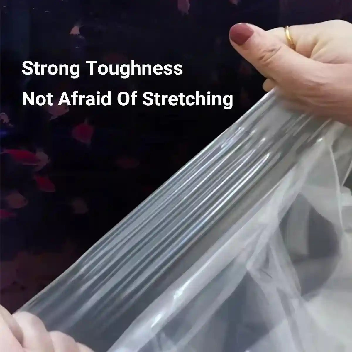 100PCS Aquarium Fish Breathing Bags Breather Bags Transport Long Life Plastic