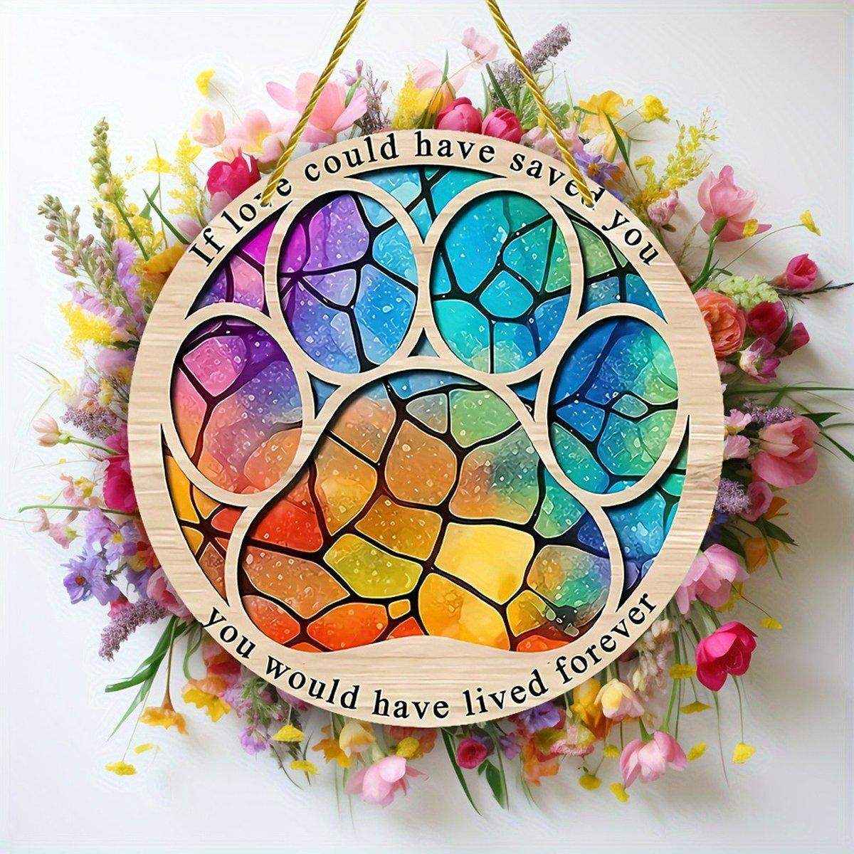 Pet Memorial Wind Chime for Indoor & Outdoor Tribute