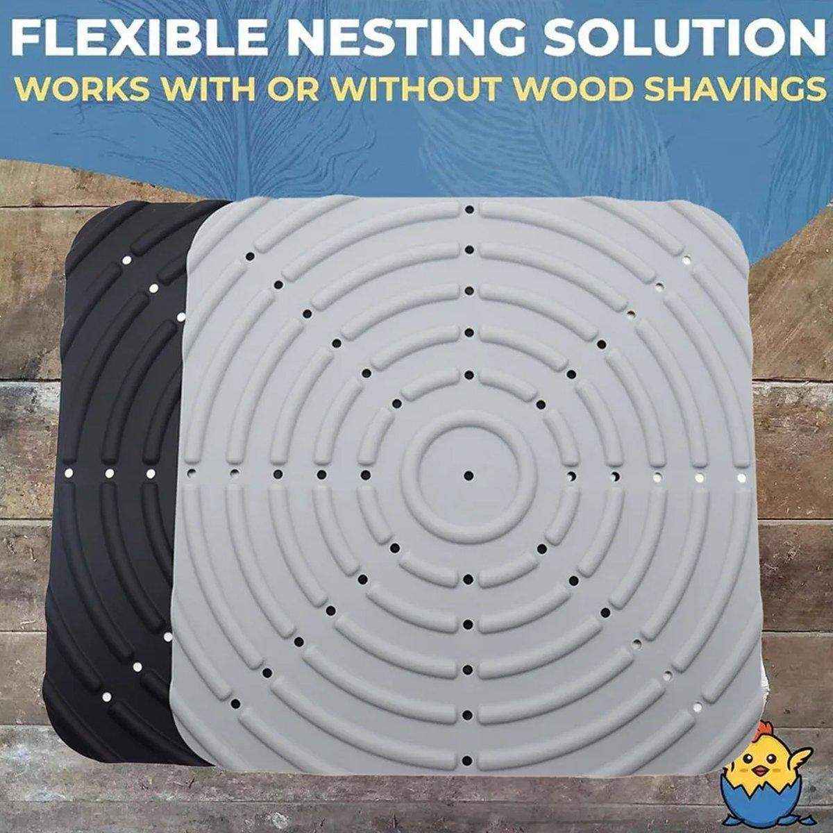 Durable Silicone Chicken Nest Pad for Clean Egg Laying