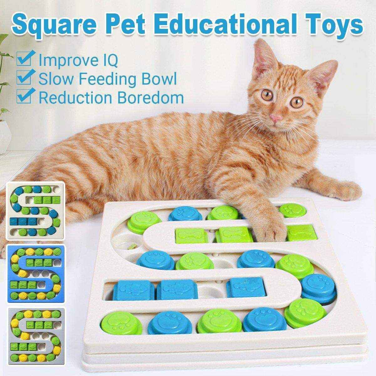 S-shaped Square Pet Educational Toys Dog Dog Snacks Toy Pet Supplies