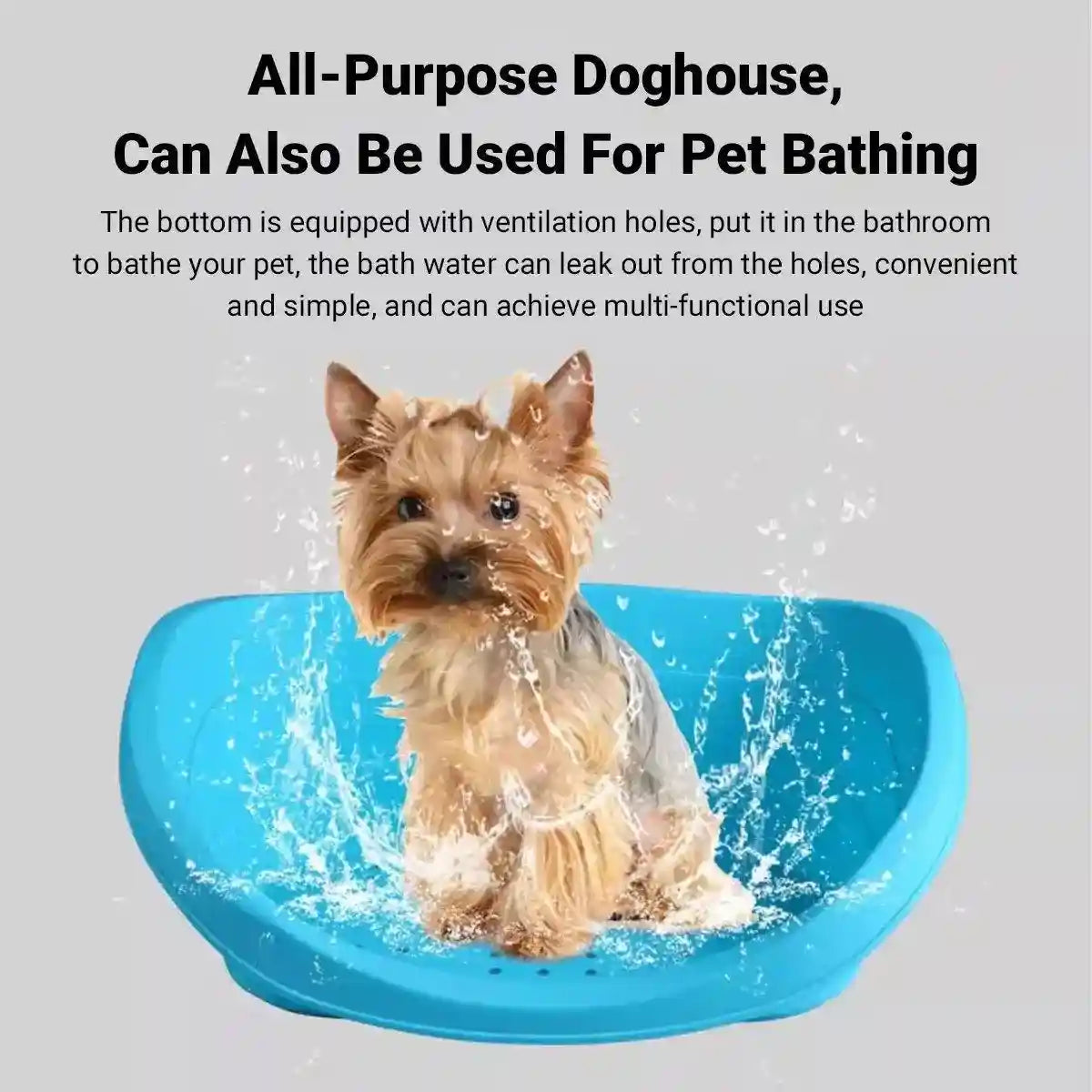 Multi-Purpose Pet Kennel Dog & Cat House with Cotton Pad