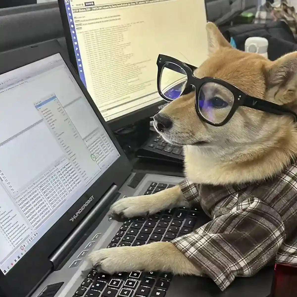 Medium And Large Dog Dog Cat Corgi Chai Dog Shirt Suit Dress