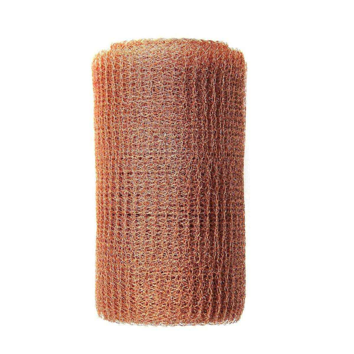 Woven Copper Mesh Roll 15cm x 6m for Gardening Pest Control