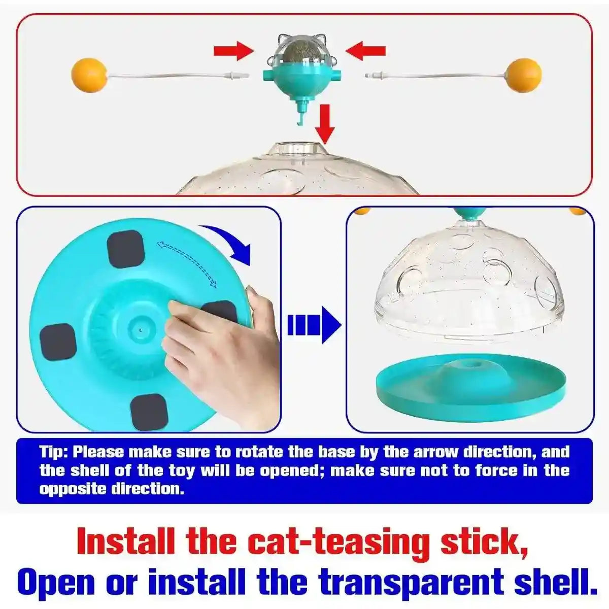 Interactive Windmill Catnip Toys for Indoor Cats Engaging & Fun Playtime