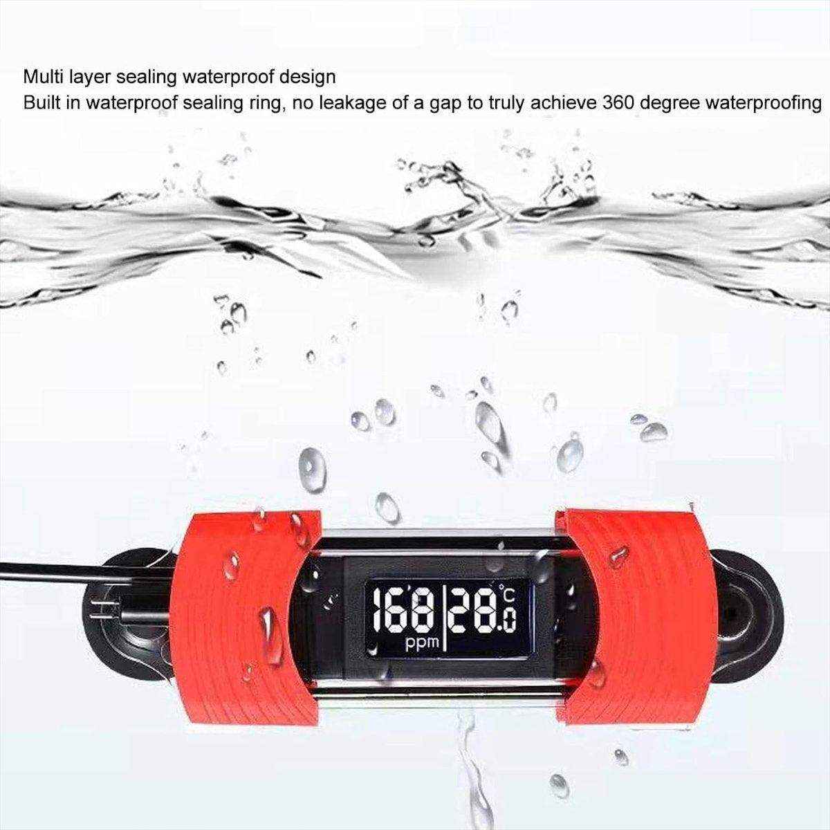 Fish Tank Calibration Thermometer Double Display Temperature Screen Clear
