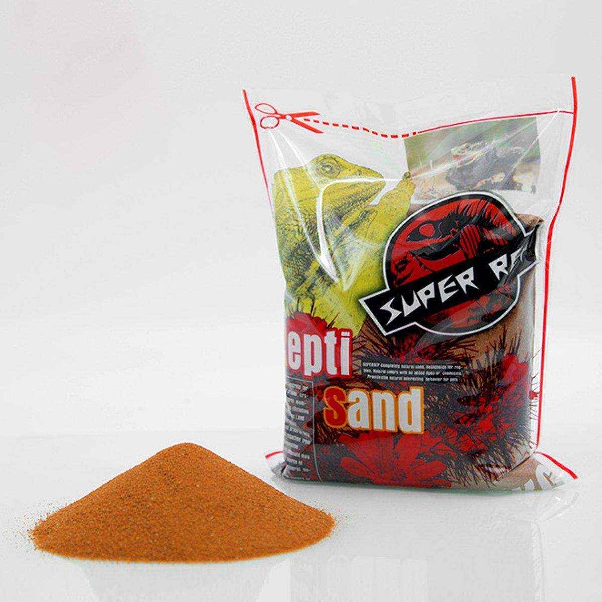 SuperRep Reptile Sand Climbing Sand Calcium Sand for Lizard Tortoise Hibernation