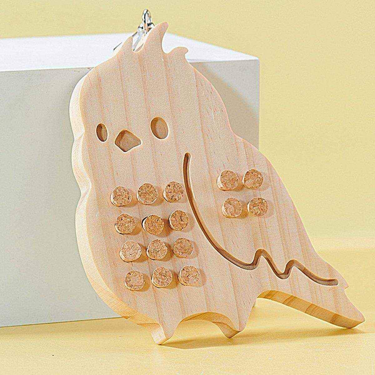 Parrot Toy Nibbling Relief Anti-Depression Puzzle Supplies for Bird Chewing Fun