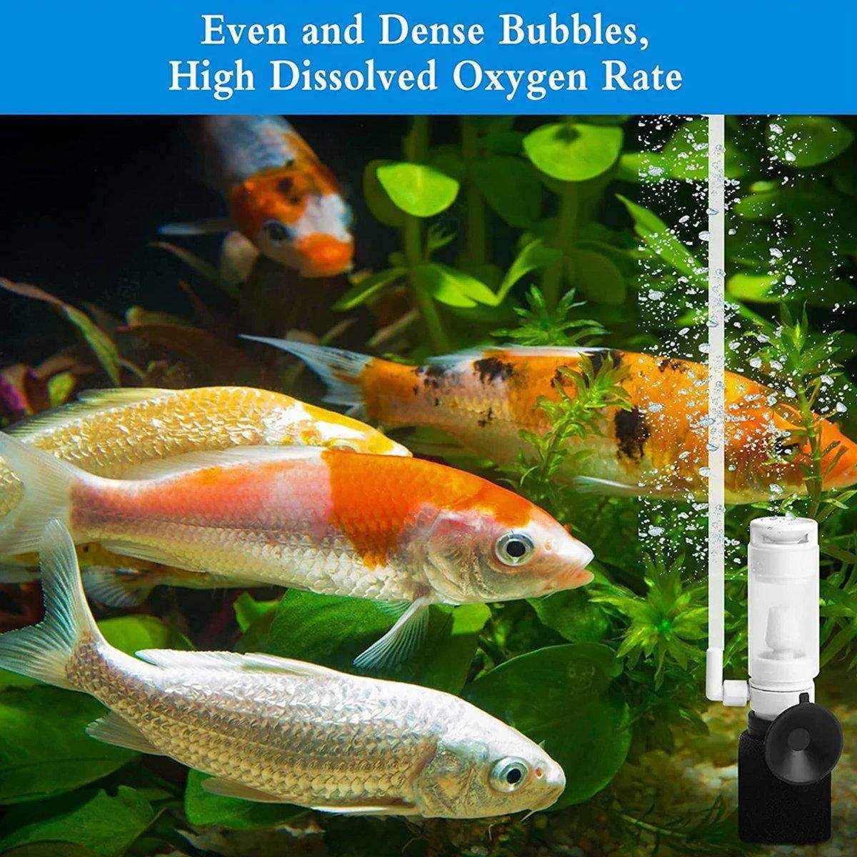 Compact Sponge Filters for Fish Tanks - Silent Internal Fish Tank Filter