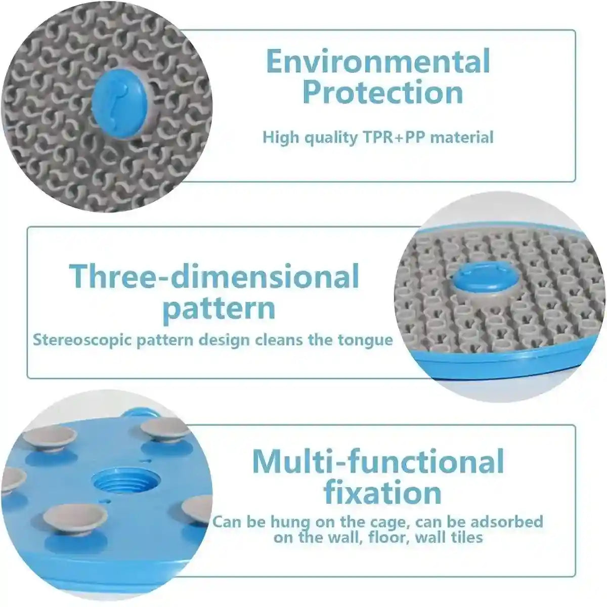 Pet Slow Feeder Lick Mat with Suction Cups