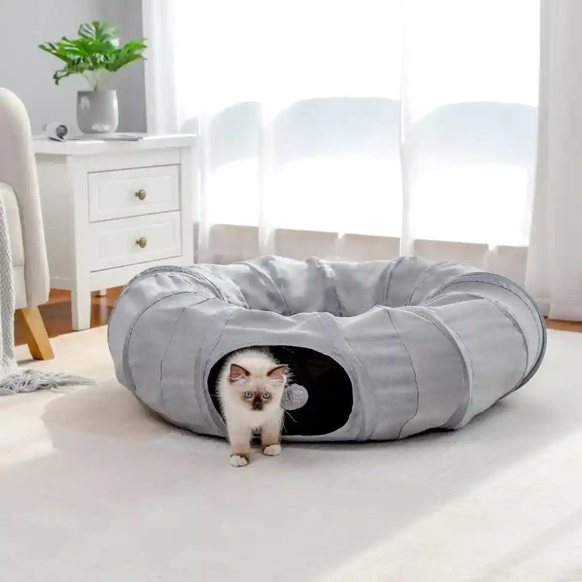 Breathable Cat Tunnel Toy