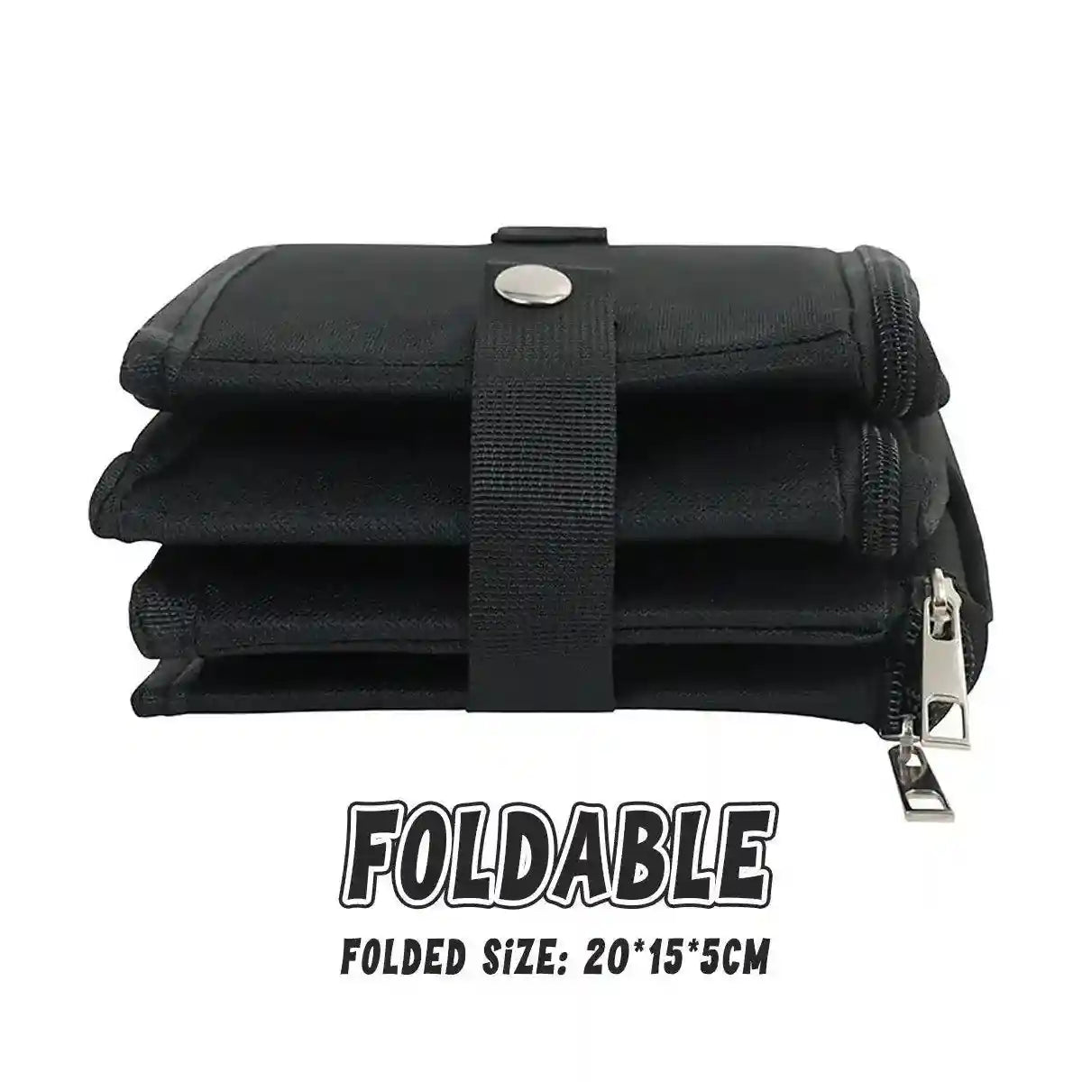 Travel Cat Litter Box With Lid and Handle Standard Portable Foldable Cat Litter Box Fabric Cat Litter Bag