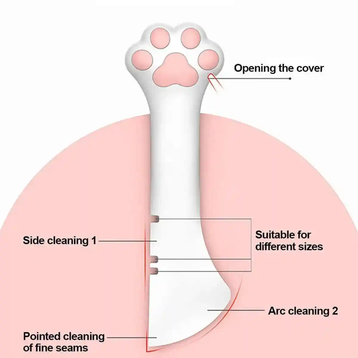 Pet Canned Spoon Printing Cats Canned Cat Opener Feeding Cat Shovel