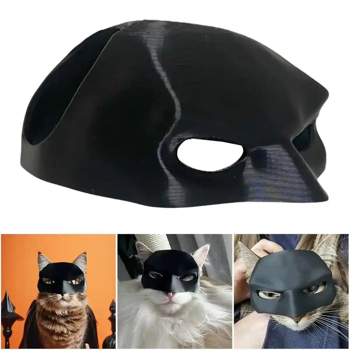 Halloween Bat Mask Cat Mask Pet Costume Accessories