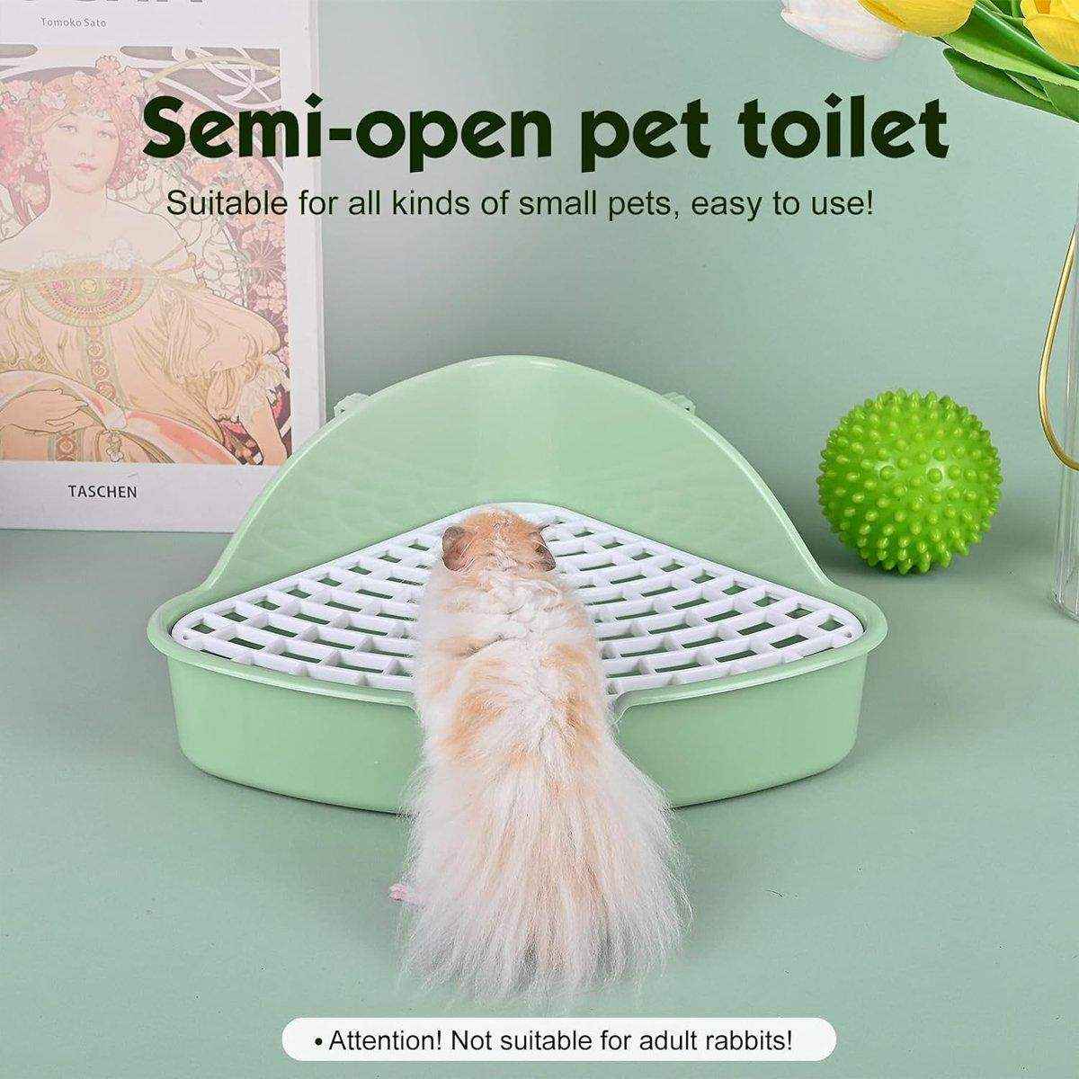 Durable Pet Toilet Potty for Rabbits and Small Animals