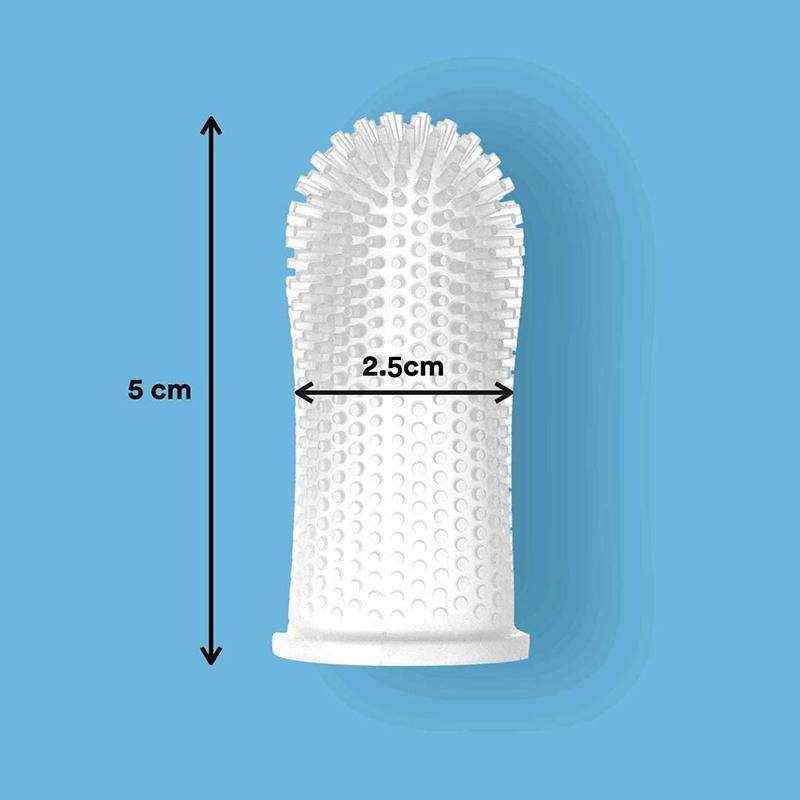 Easy-to-Use Finger Toothbrush for Dogs – Gentle Silicone Pet Dental Care