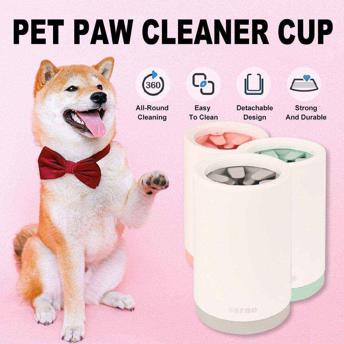 Pet Foot Washing Cup Cat Automatic Paw Washing Foot Cleaning Cup
