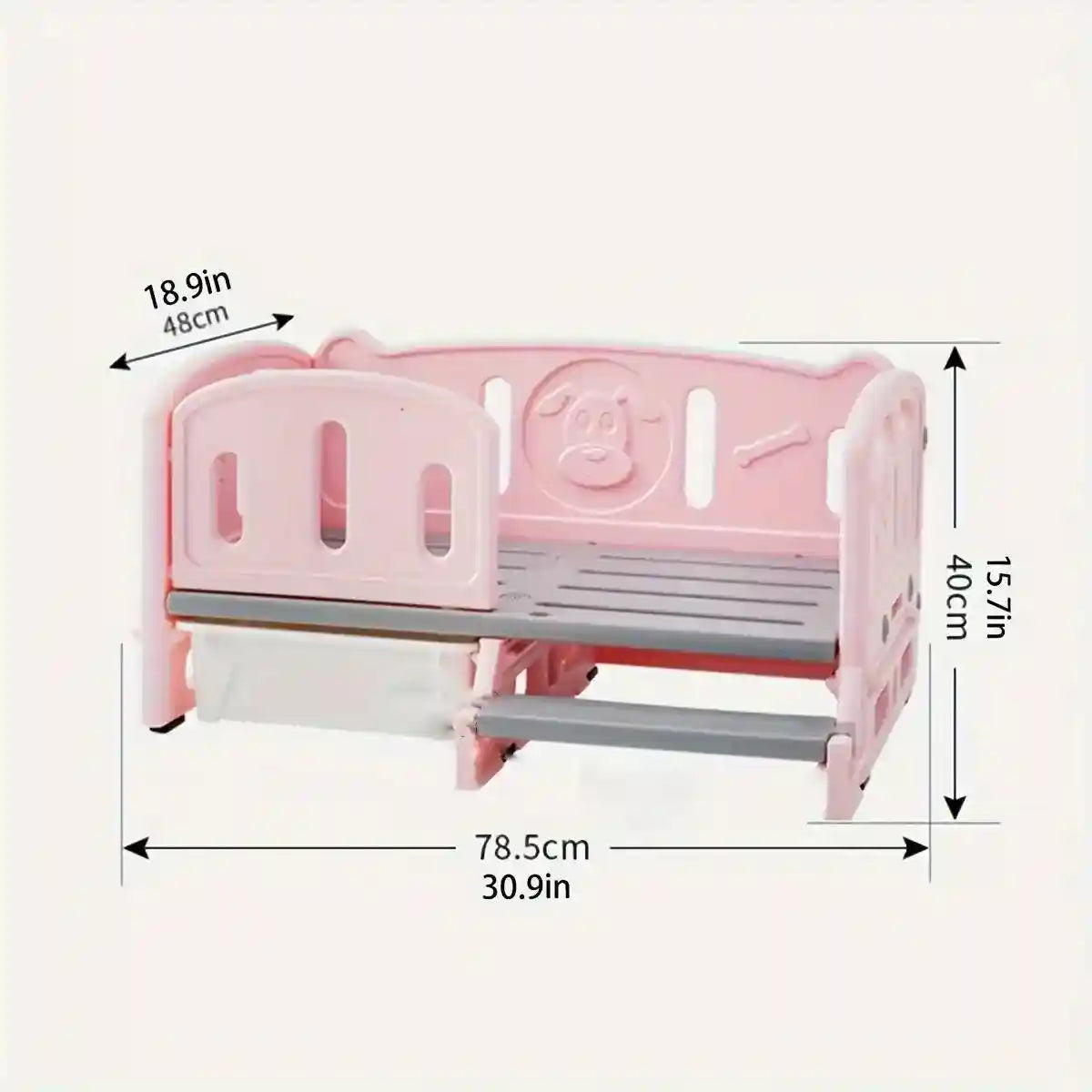 Comfortable Dog Bed Pet Sofa Cushion Elevated Dog Bed