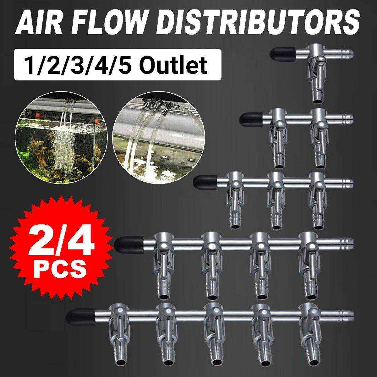 Aquarium Oxygenation Pump Volume Regulating Valve Shunt Dispenser Accessories