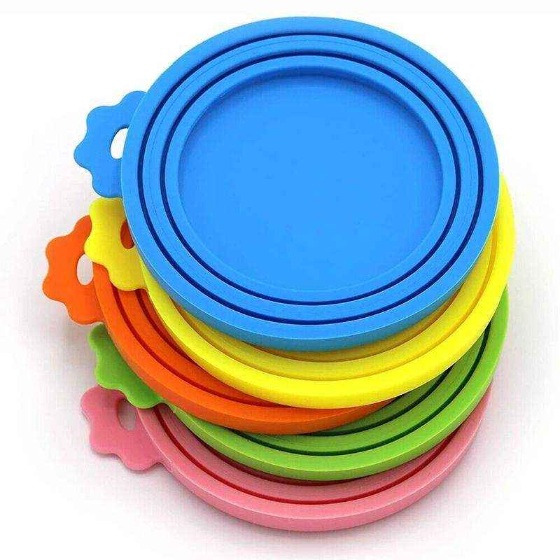 Silicone Dog Food Can Lid Reusable Dog/Cat Tin Storage Cap