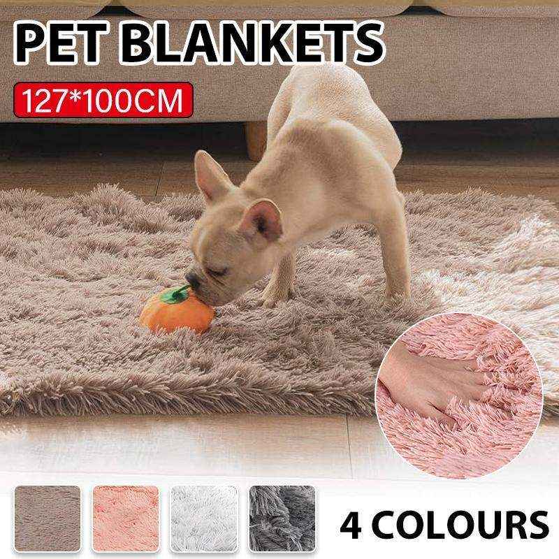 Soft & Durable Dog Blanket Plush Pet Blanket for Dogs Cats