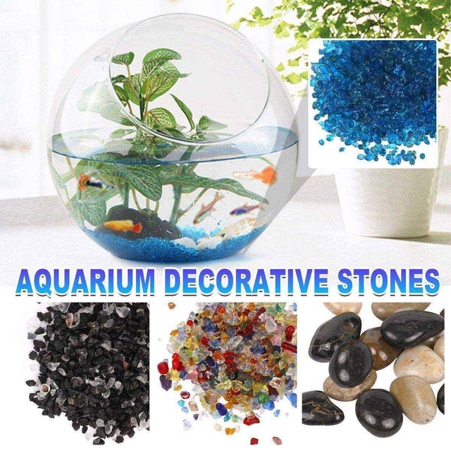 Decorative Aquarium Stones - Enhance your fish tank with beautiful, non-toxic stones