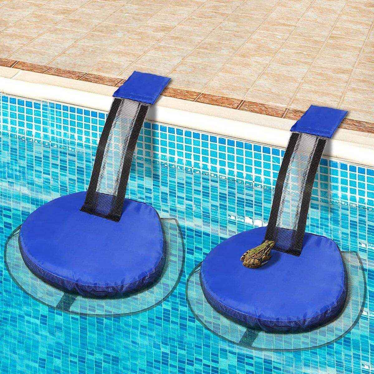 Swimming Pool Critter Saver Animal Escape Ramp Frog Log High Visibility