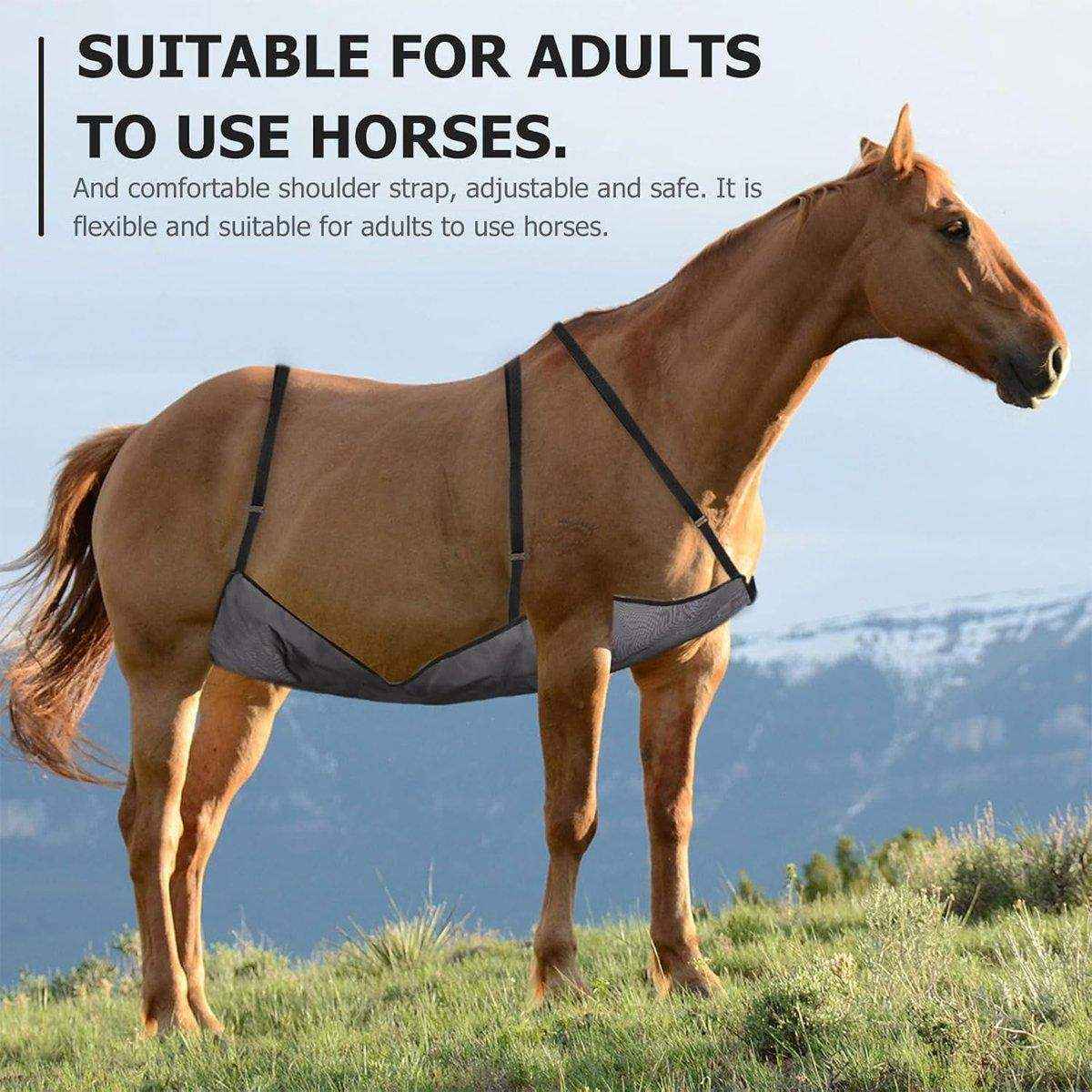 Breathable Equine Fly Rugs Horse Belly Protector for UV & Fly Shield