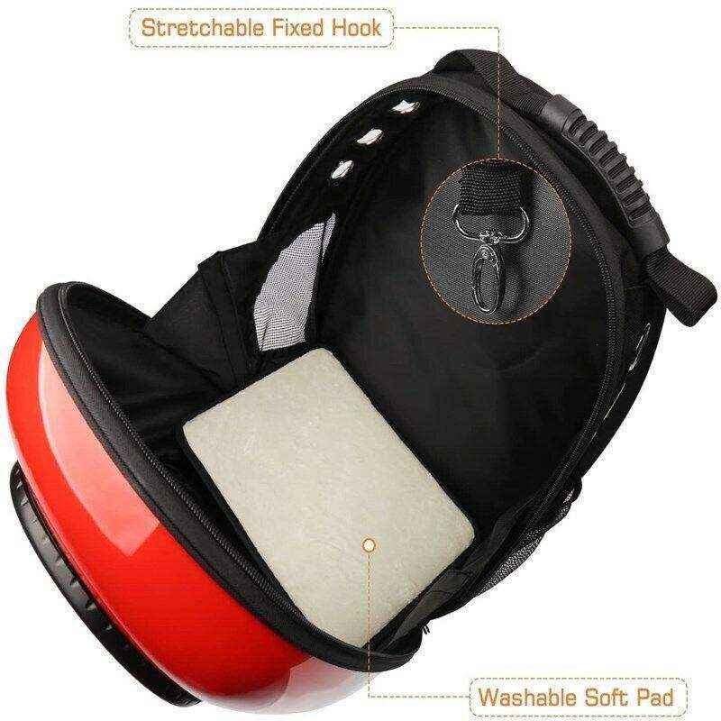 Transparent Pet Bubble Backpack Carrier for Cats and Small Dogs