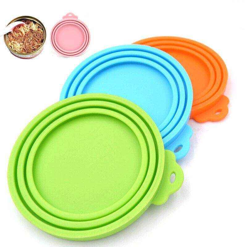 Silicone Dog Food Can Lid Reusable Dog/Cat Tin Storage Cap