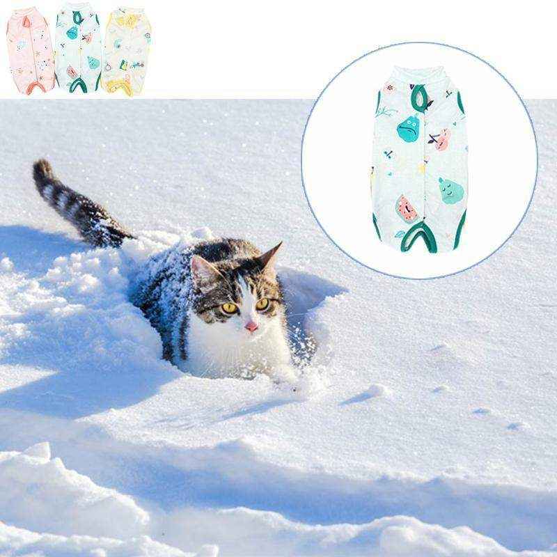 Pet Cat Recovery Suit-Surgical Jumper