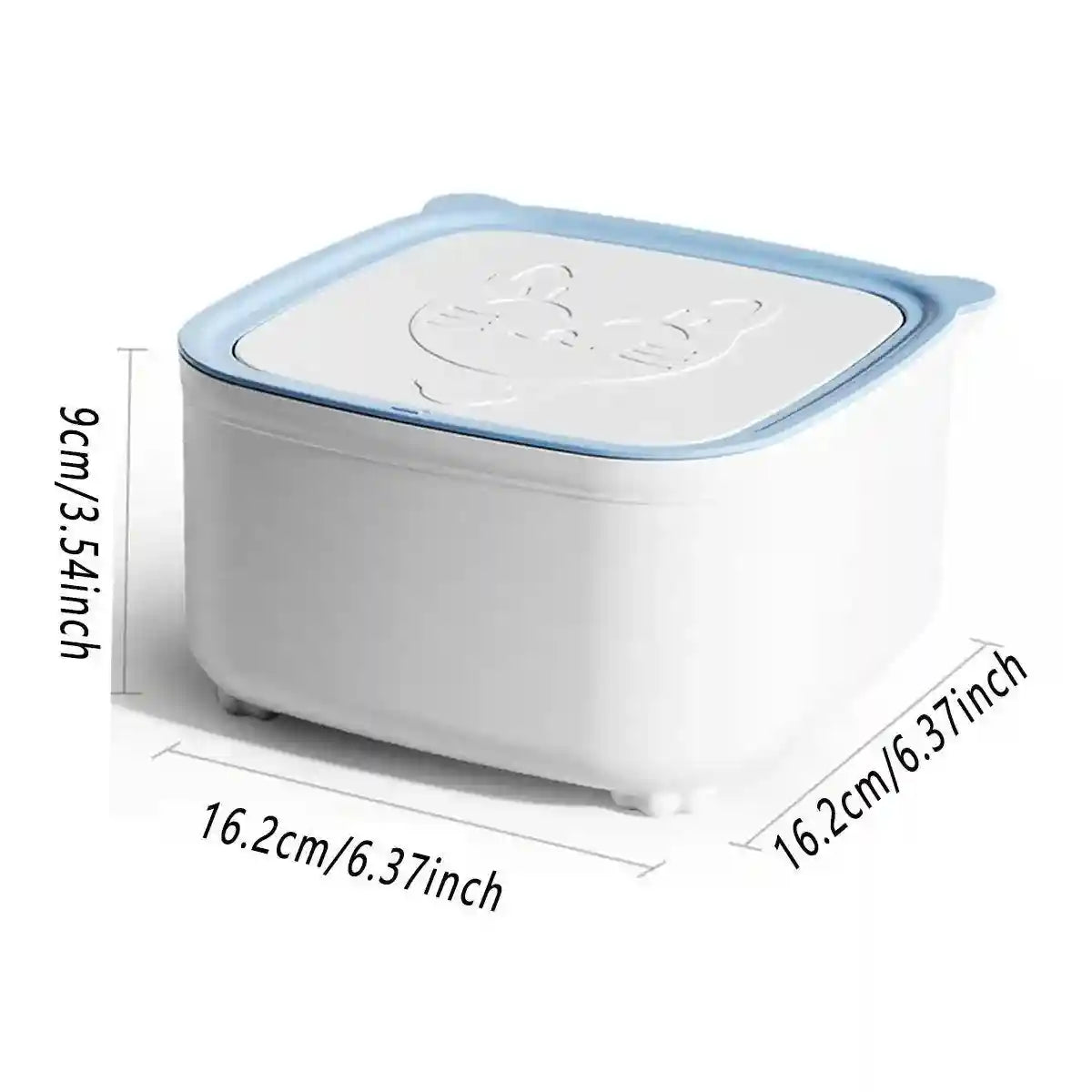 Compact Cat Trash Can with Flip Lid Deodorant & Odor Control Bin