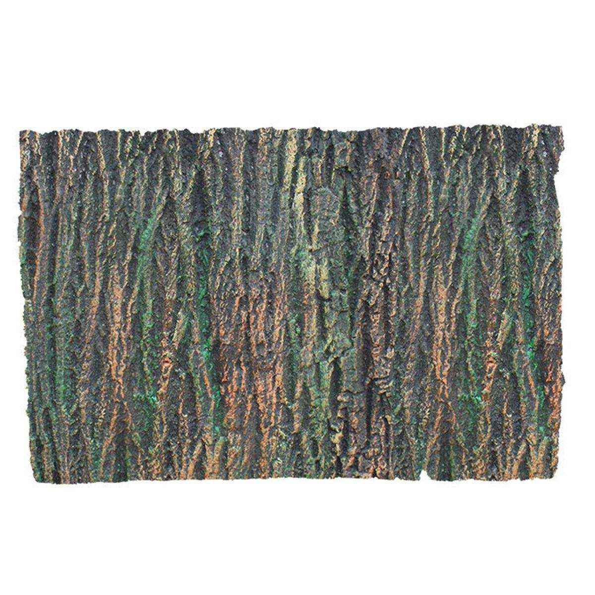 3D Aquarium Background Board Realistic Bark & Rock Design for Tanks