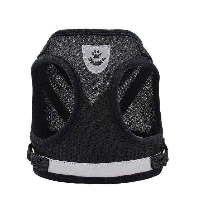 Reflective Dog Cat Pet Harness Leash Puppy Soft Adjustable Vest Mesh Clothes