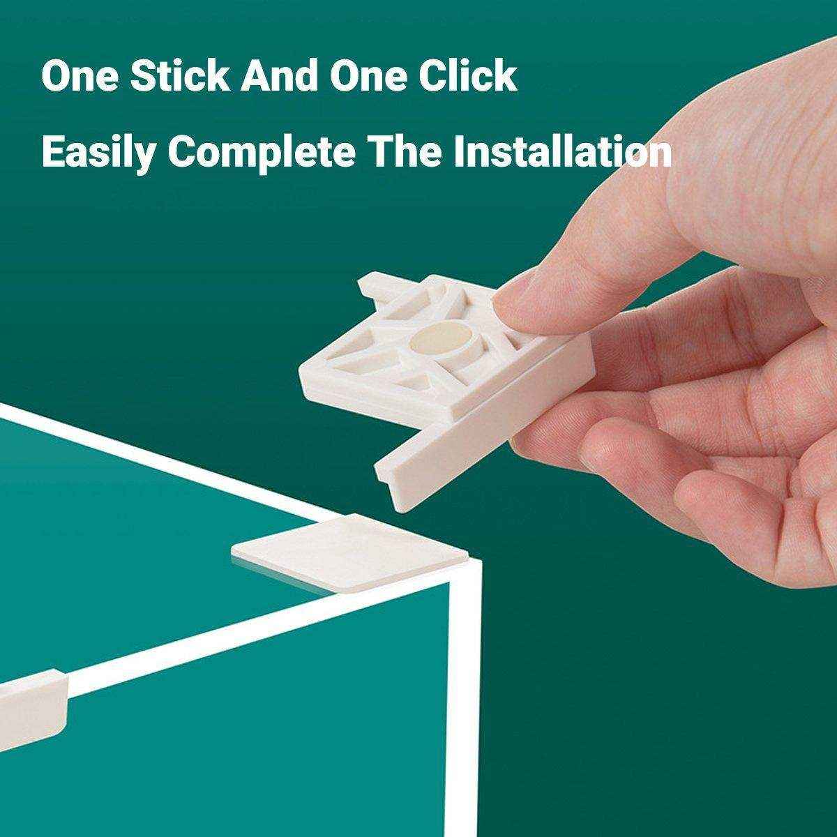 Fish Tank Base Tank Rack Household Simple Small Fish Tank Plastic Bracket Corner Protector