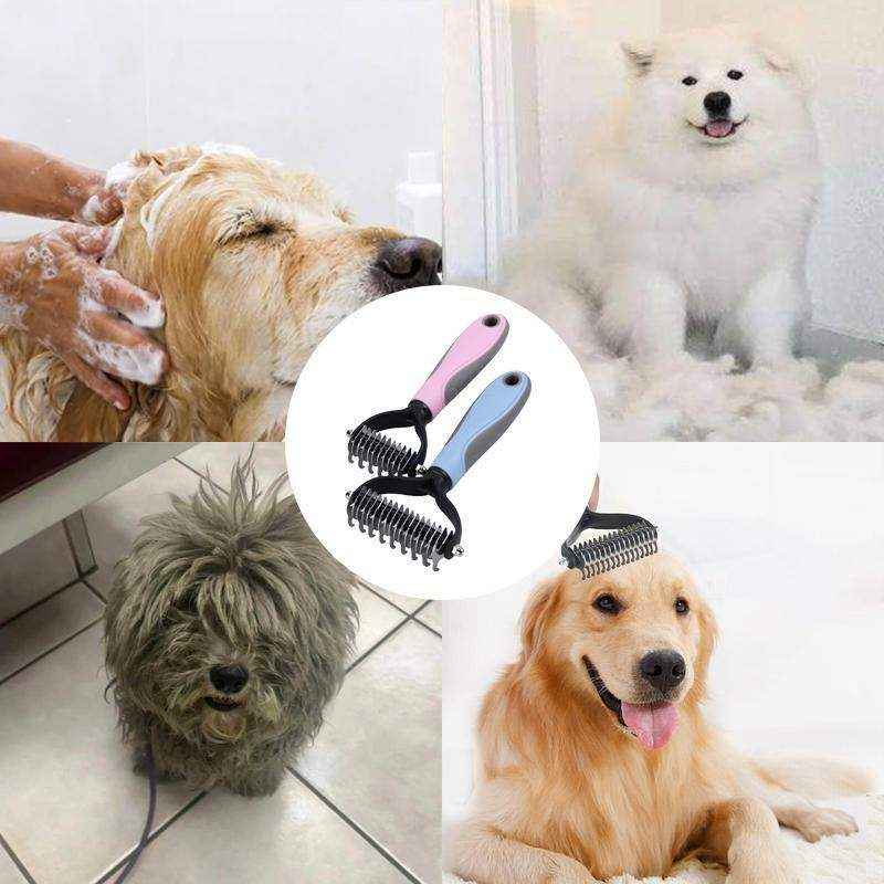 Premium Pet Brush for Effective Grooming Ideal for Dogs & Cats