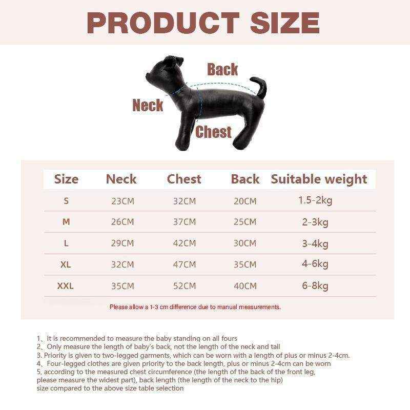 Pet Dog Clothes Jackets Warm Jumper Windproof Puppy Winter Coat Clothes Clothing