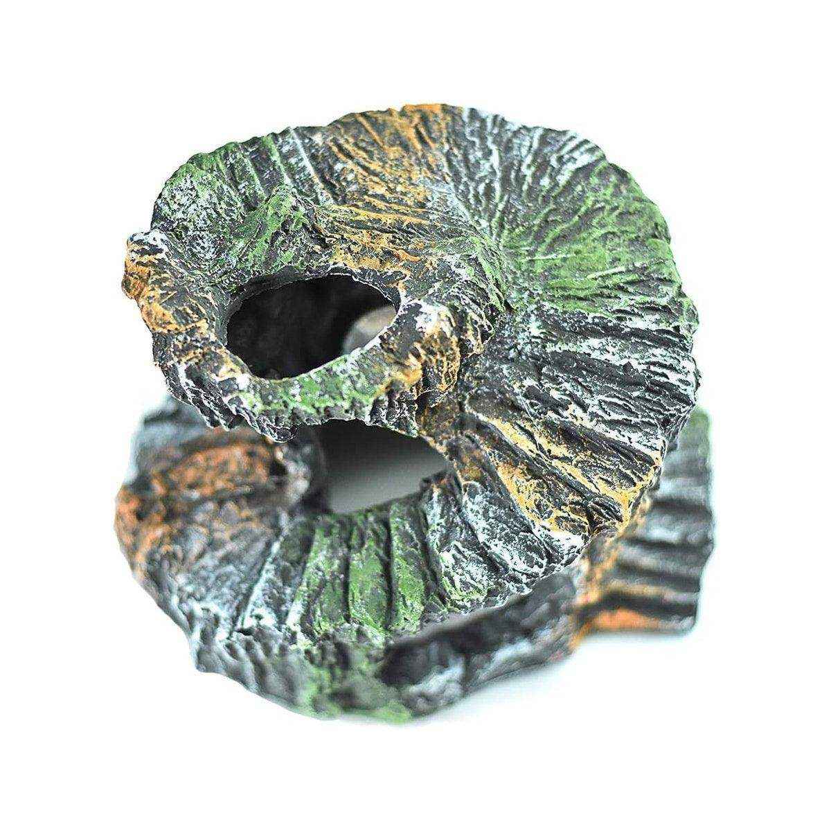 Creative Spiral Turtle Platform Aquarium Turtle Goldfish Escape Resin Crafts Ornaments