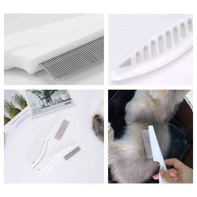 Premium Flea Comb for Dogs and Cats Effective Flea Removal Tool