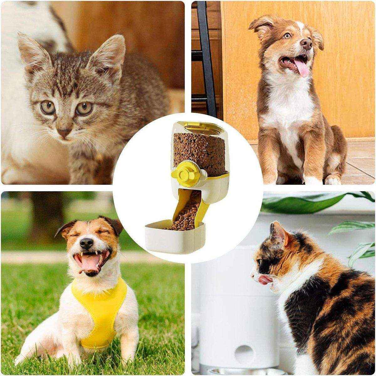 Automatic Pet Hanging Water and Food Feeder | Convenient & Durable