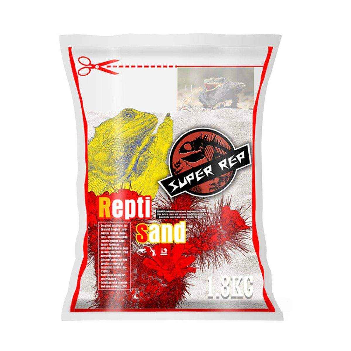 SuperRep Reptile Sand Climbing Sand Calcium Sand for Lizard Tortoise Hibernation