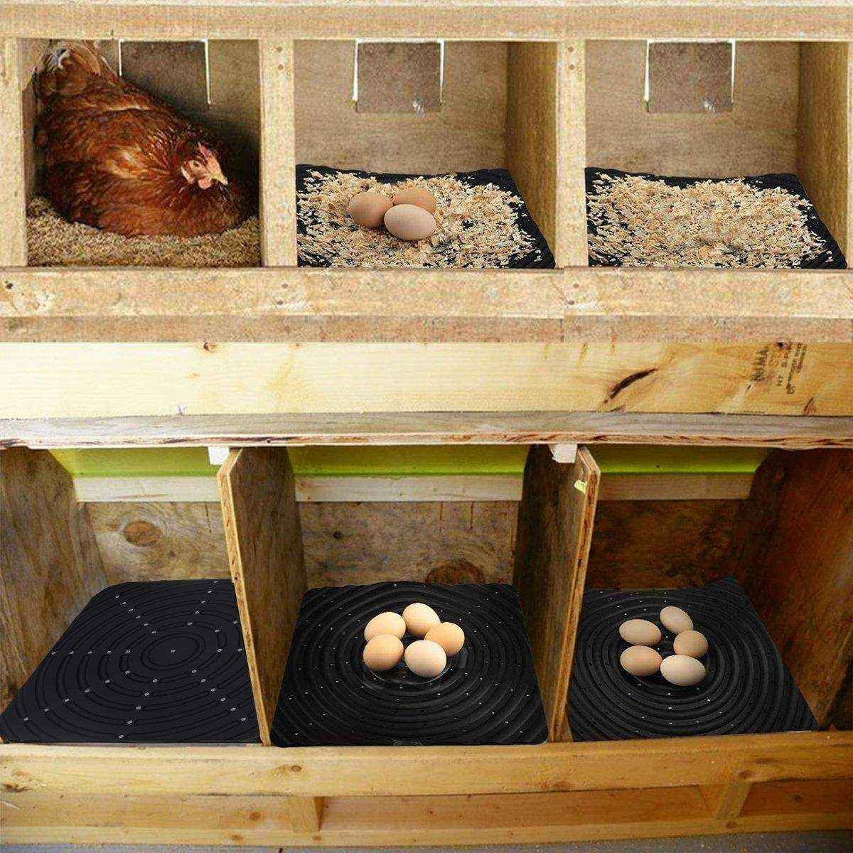 Durable Silicone Chicken Nest Pad for Clean Egg Laying