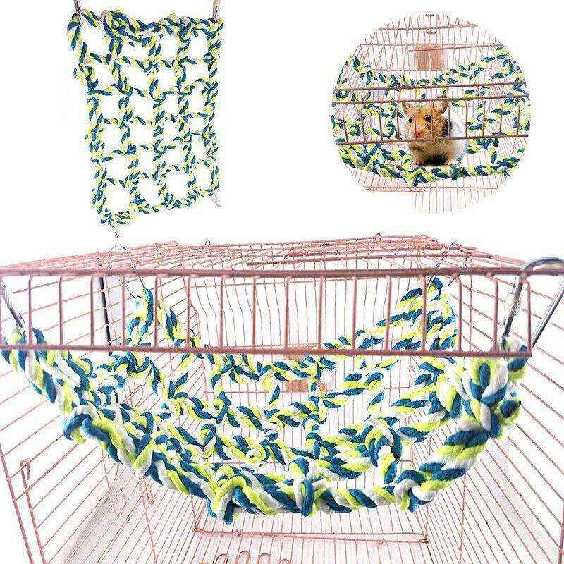 Durable Budgie Hammock for Small Pets and Cages